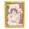 Image 1 : 18" X 24" KLONDIKE COCA-COLA LADY