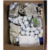 Image 1 : BOX OF GOLF BALL & GLOVES