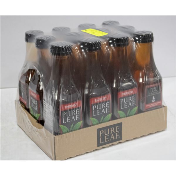 CASE OF PURE LEAF RASPBERRY ICED TEA  547ML BOTTLE