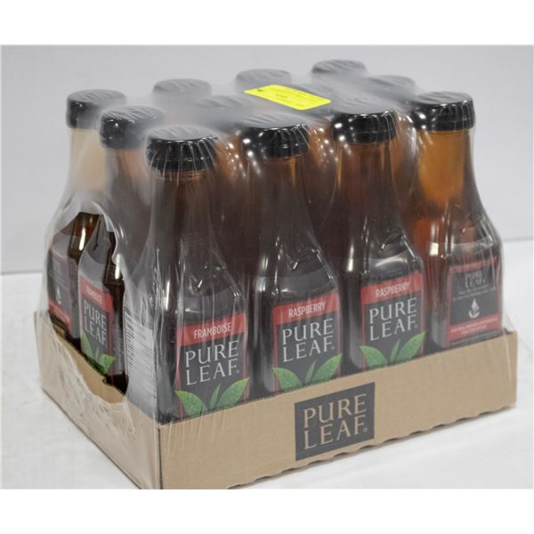 CASE OF PURE LEAF RASPBERRY ICED TEA  547ML BOTTLE