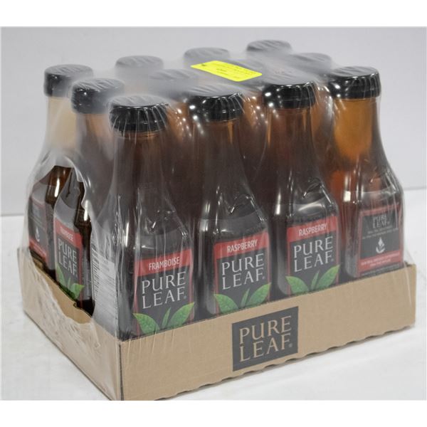 CASE OF PURE LEAF RASPBERRY ICED TEA  547ML BOTTLE