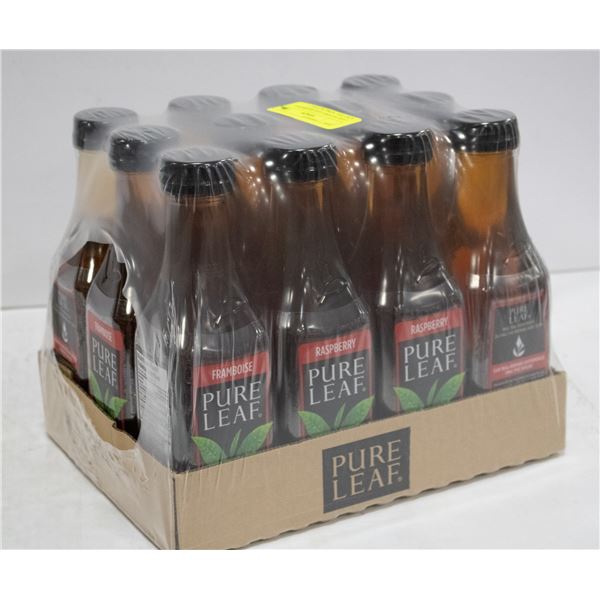 CASE OF PURE LEAF RASPBERRY ICED TEA  547ML BOTTLE