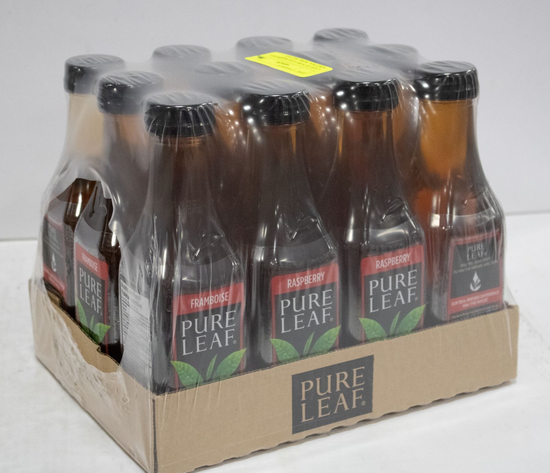 CASE OF PURE LEAF RASPBERRY ICED TEA 547ML BOTTLE