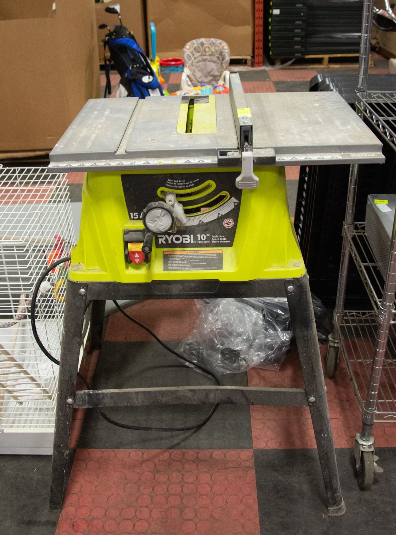 RYOBI 10" TABLE SAW
