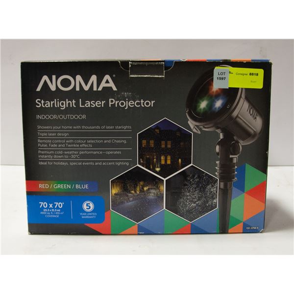 NOMA STARLIGHT LASER PROJECTOR INDOOR/OUTDOOR