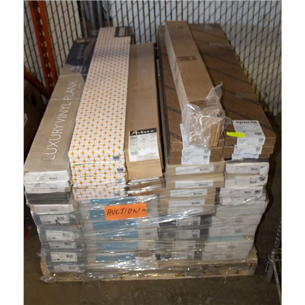 PALLET OF ASSORTED LAMINATE FLOORING