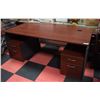 Image 1 : WOOD TONE OFFICE DESK