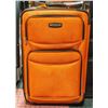 Image 1 : 29" ORANGE ROLLING EXPANDIBLE SUITCASE