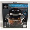 Image 1 : SHARPER IMAGE SUPER WAVE DIGITAL OVEN. NEW IN