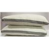 Image 1 : SET OF 2 NEW OVERSTUFFED MEMORY FOAM EXTRA FIRM