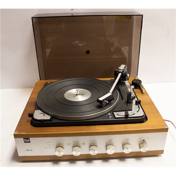 VINTAGE DUAL HS 31 GERMAN TURNTABLE