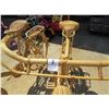Image 2 : 2-Bamboo/Wicker Bike Décor - 2 X $