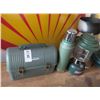 Image 1 : Vtg. Stanley Lunch Box, Thermos & Coleman Lantern