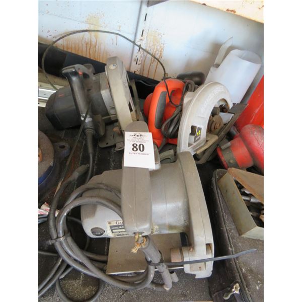 3-Circular Saws - 3 X $