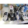 Image 1 : 7-Police Cars/Motorcycle Cookie Jars - 7 X $
