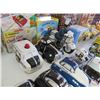 Image 2 : 7-Police Cars/Motorcycle Cookie Jars - 7 X $