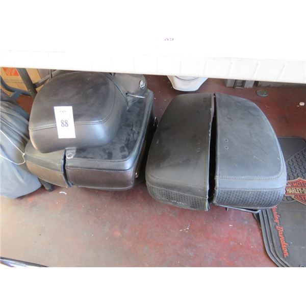 Motorcycle Seat, Saddle Bags, Car Cover