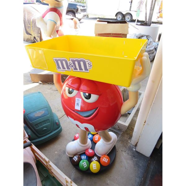 M & M's 3' Figural Display