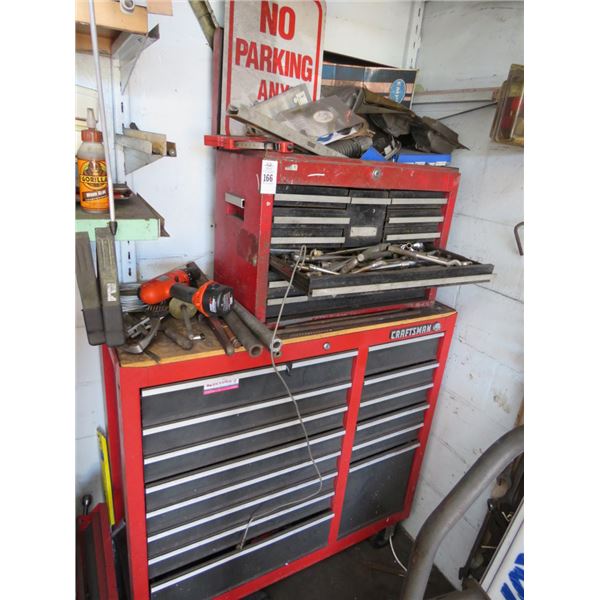 Craftsman 26 Compartment Stack Rolling Toolbox w/Asst. Tools