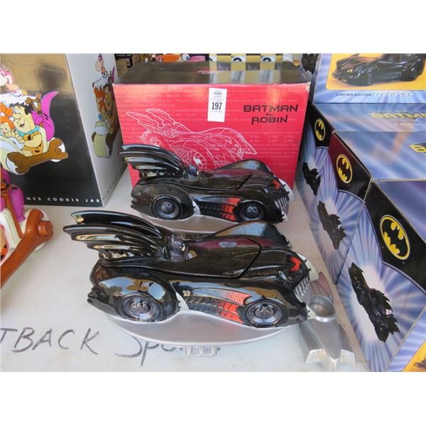 3-Batmobile Cookie Jars - 3 X $