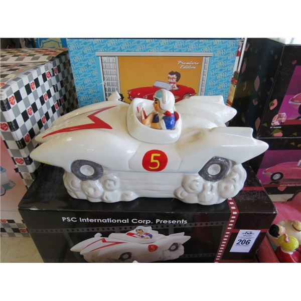 2 Speed Racer Cookie Jars - 2 X $