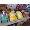 Image 1 : 6-Figural Cookie Jars - 6 X $