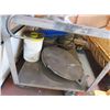 Image 2 : Small 3 Shelf Cart w/Asst. Tools