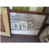 Image 2 : Framed Vintage Gas Station Sign & Step Van Wall Art