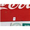 Image 2 : Coca Cola Vintage Metal Wall Sign - 3' x 6'
