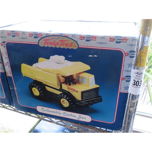 3-Tonka Truck Cookie Jars - 3  X $