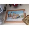 Image 1 : 6-Woody Framed Wall Art - 6 X $