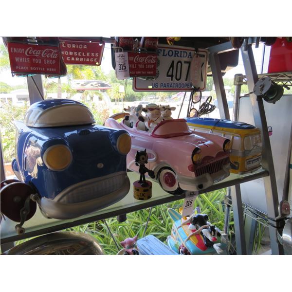 12-Collector Cookie Jars - 12 X $
