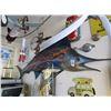 Image 1 : Swordfish w/Flames Wall Décor 7'