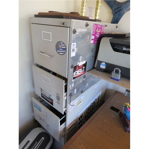 Metal 5 Drawer File Cabinet (2)