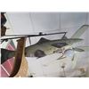 Image 1 : Metal Hanging Fish w/Ornate Wall Hanger
