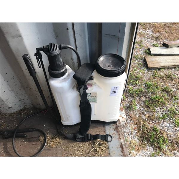 Backpack Sprayer, Alum Ramp