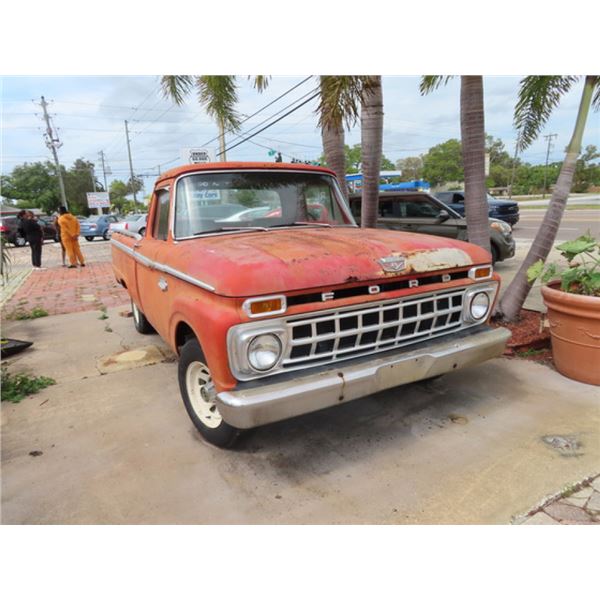 1963 Ford F100 Twin I Beam Custom Cab Pick Up