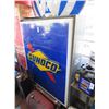 Image 1 : Sunoco Plastic Lighted 2 Sided Sign 5' X 5'