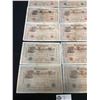 Image 2 : Lot of 10 Berlin 1910 1000 Reichsbantnote Bank Notes