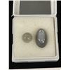 Image 2 : Silver Moonstone " Cat's Eye Effect" 5.35 ct Various Sizes Cabochon-Brazil-Untreated