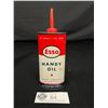 Image 1 : Vintage Esso Handy Oil Tin - Made in Canada 4 Fluid Ounce Tin