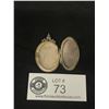 Image 2 : Vintage Etched Sterling Locket