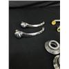 Image 2 : 8 Piece Ford 1949 - 50s Mint Door Handle, Window Winders and Extrusions