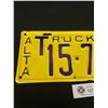 Image 2 : Collectible 1933 Alta Truck License - Repainted