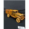 Image 1 : Lot of 2 Beautifully Constructed Vintage Wooden Trucks - Heritage Mint Ltd and Smaller Wooden Vintag