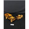 Image 2 : Lot of 2 Beautifully Constructed Vintage Wooden Trucks - Heritage Mint Ltd and Smaller Wooden Vintag