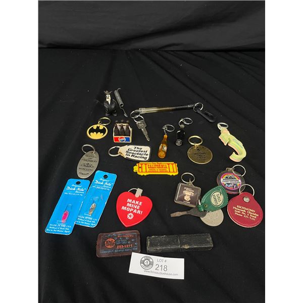 Vintage Lot of Collectible Key Chains