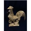 Image 2 : Vintage Brass? Rooster Napkin Holder with 6" Tall Decorative Jade Tree