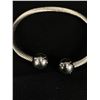 Image 2 : Twisted Cable Magnetic Stainless Steel Golf Bracelet/Bangle