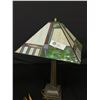 Image 2 : Lovely Stained Glass Plug In Lamp Approx. 20" Tall